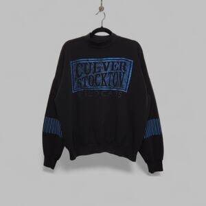 Vintage 80s Culver Stockton Wildcats Crewneck Sweatshirt One Size Rare VTG Shirt